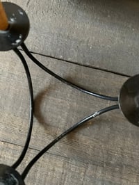 Image 2 of Wood and Metal Candelabra