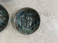 Image 8 of Handmade Blue Pottery Trinket Dish, Made in Canada