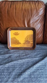 Image 2 of Coca-Cola Serving Tray: 60th Anniversary Vancouver