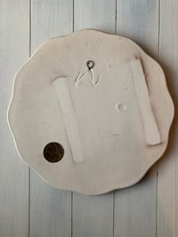 Image 6 of Girotti Plate, Raised Chalkware Plaque