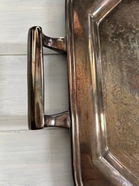 Image 2 of Viking Plate Silver Tray, MCM Barware