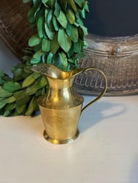 Image 1 of Brass Pitcher, Vanity Decor