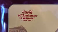 Image 4 of Coca-Cola Serving Tray: 60th Anniversary Vancouver