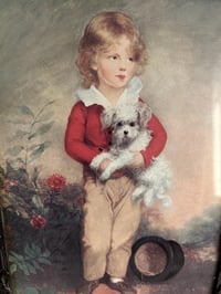 Image 6 of Master Simpson Portrait, Ornate Italian Metal Frame