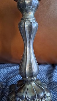 Image 5 of Silver Plated Set of Two Candle Stick Holders, W.A Rogers, 1520, S.P. Lead