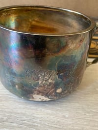 Image 2 of Antique Elkington & Co. Silver Plated Sugar Bowl 1865-1897
