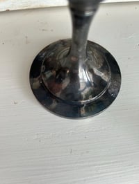 Image 3 of Set of Two Silver Plated Candle Stick Holders, Oneida Silversmith