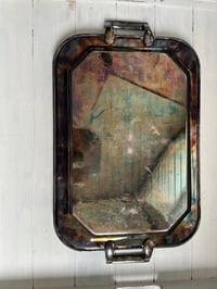 Image 8 of Viking Plate Silver Tray, MCM Barware