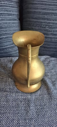 Image 3 of Brass Pitcher, Made in India, Indoor Planter
