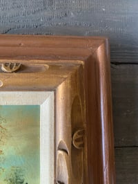 Image 6 of Wood Frame, Oil on Canvas, Original Artwork, 8x10