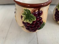 Image 2 of Creamer and Sugar Set, Farmhouse Decor