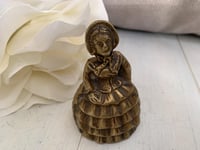 Image 2 of Solid Brass Lady Bell