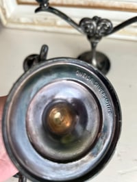 Image 8 of Set of Two Silver Plated Candle Stick Holders, Oneida Silversmith