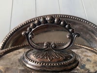 Image 8 of Antique Ornate Silver Serving Dish, Made in England