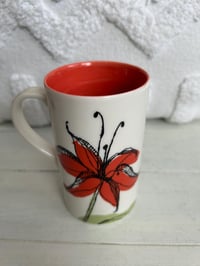 Image 2 of Floral Starbucks Mug 2006
