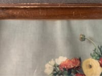 Image 2 of Wood Serving Tray with Brass Handles