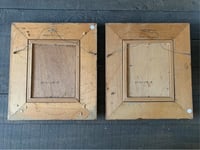 Image 8 of Wood Frame, Oil on Canvas, Original Artwork, 8x10