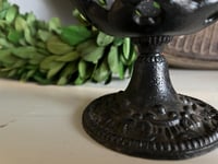 Image 6 of Black Cast Iron Urn, Garden 