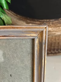 Image 3 of Gold Painted Wood Frame: Shabby Chic Farmhouse Decor (5x7)