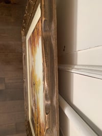 Image 7 of Carved Wood Frame, Landscape Oil on Canvas, 16x20