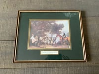 Image 2 of The Melbourne and Milbanke Families by George Stubbs, 1970s Print, With nameplate