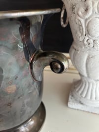 Image 3 of Silver Wine Bucket, Primrose Plate Barware, Made in Canada