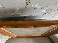 Image 4 of Child Portrait: 1968 Original Art in Wood Frame