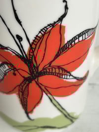 Image 6 of Floral Starbucks Mug 2006