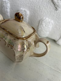 Image 5 of Sadler Sugar Bowl: 1940s Iridescent Lusterware