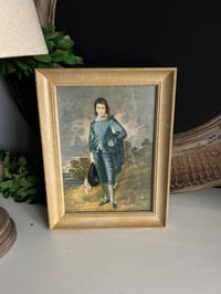 Image 1 of Blue Boy Framed Print, Shabby Chic