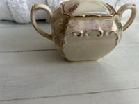 Image 7 of Sadler Sugar Bowl: 1940s Iridescent Lusterware