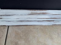 Image 7 of Framed Wood Chalkboard: Farmhouse Mudroom Message Board