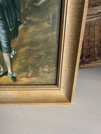 Image 2 of Blue Boy Framed Print, Shabby Chic