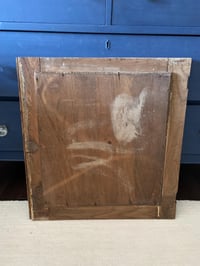 Image 7 of Heavy Wood Door with Hinges, Architectural Salvage