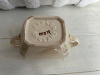 Image 8 of Sadler Sugar Bowl: 1940s Iridescent Lusterware