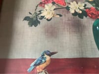 Image 9 of Wood Serving Tray with Brass Handles