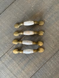 Image 1 of Set of 4 Brass Drawer Pulls