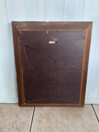 Image 8 of Framed Wood Chalkboard: Farmhouse Mudroom Message Board