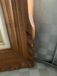 Image 10 of Child Portrait: 1968 Original Art in Wood Frame