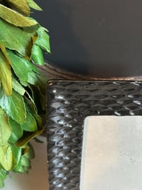 Image 5 of Ceramic Photo Frame: White or Black, Velvet Back