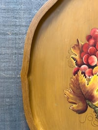 Image 5 of Wood Serving Tray: MCM Barware