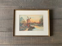 Image 1 of Gold Framed Painting, 1938