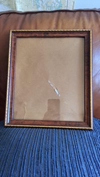 Image 2 of Wood Picture Frame: Farmhouse Shabby Chic Decor (10x12)