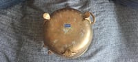 Image 7 of Brass Planter Pot, Handmade Indian Decor (Handle Missing)