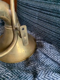 Image 4 of Antique Brass Car Horn: Automotive Decor