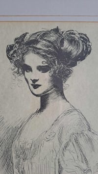 Image 3 of Gibson Girl 2 Print, Etching, 16x12