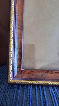 Image 3 of Wood Picture Frame: Farmhouse Shabby Chic Decor (10x12)