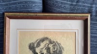 Image 4 of Gibson Girl 1 Print, Etching, 16x12