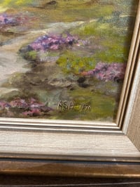 Image 6 of Landscape Oil Painting, Signed & Dated 1970