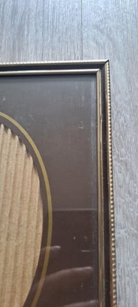 Image 4 of Gold Metal Frame: Oval Picture Mat, 8x10